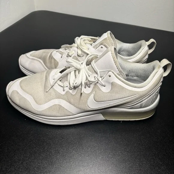 Nike‎ Air Max Fury Shoes White/Pure Platinum AA5739-100 Mens Sz 13
