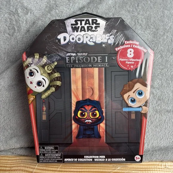 Disney Doorables Star Wars Episode 1 The Phantom Menace 8 EXCLUSIVE FIGURES New