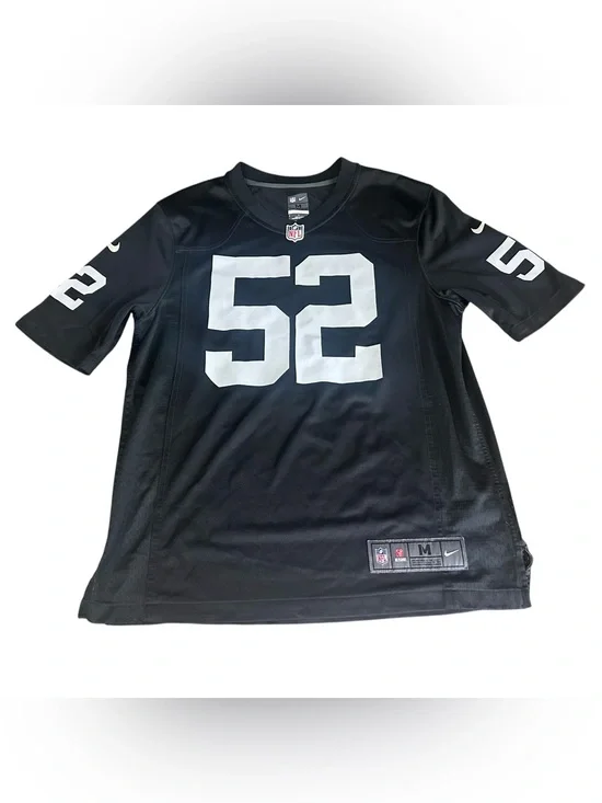 Nike Men Oakland Raiders Khalil Mack Home Jersey Sz Medium