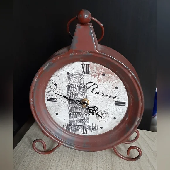 Rustic Clock In Great Condition