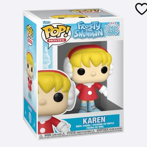 Funko Pop! Karen from  Frosty the Snowman Vinyl Figure #1678