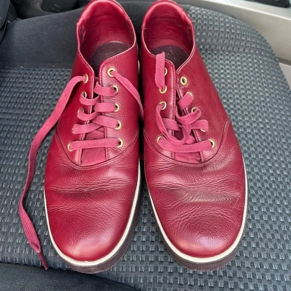 Nike Pepper Low BEAUTIFUL & RARE Men's Size 12.5 Excellent Condition Red Leather