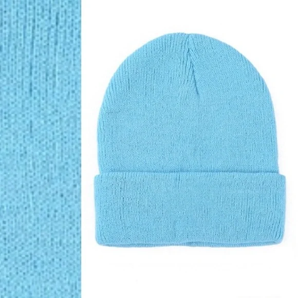⚡️ Boho Beanie Hat | Deep Sky