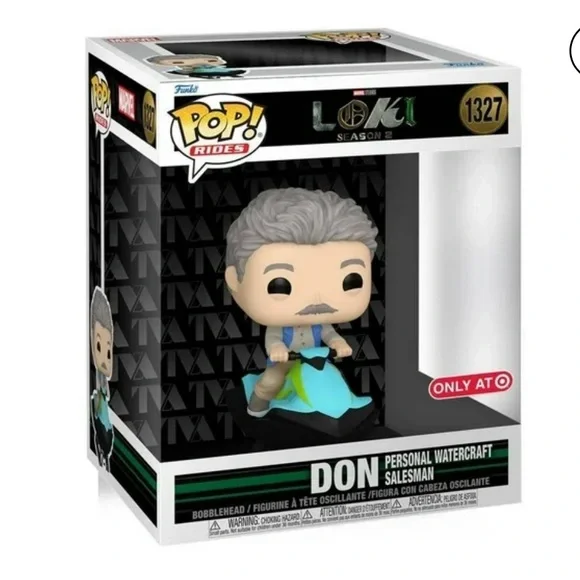 Funko Pop! Rides: Marvel Loki - Don the Personal  Watercraft Salesman Vinyl