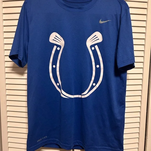 Nike Blue Short Sleeve‎ Graphic Sports Tee