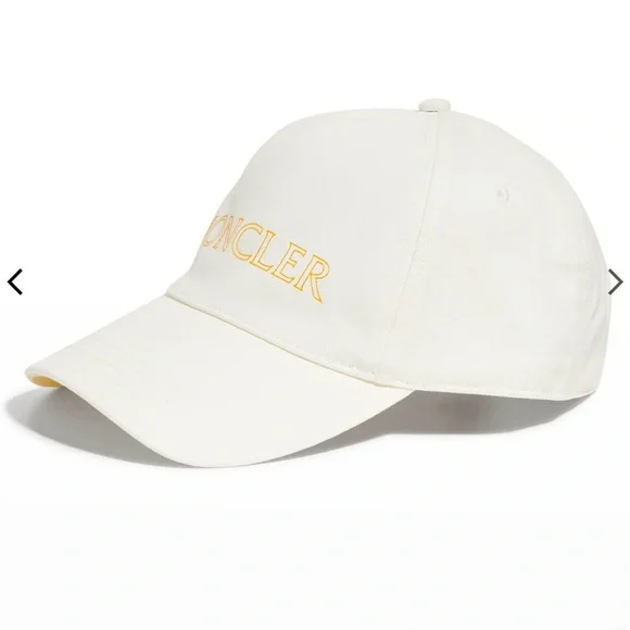 Moncler Logo text baseball cap