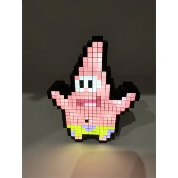 Patrick Star Pixel Pals PDP #051 Nickelodeon‎ Light Up Figure Rare Hard To Find