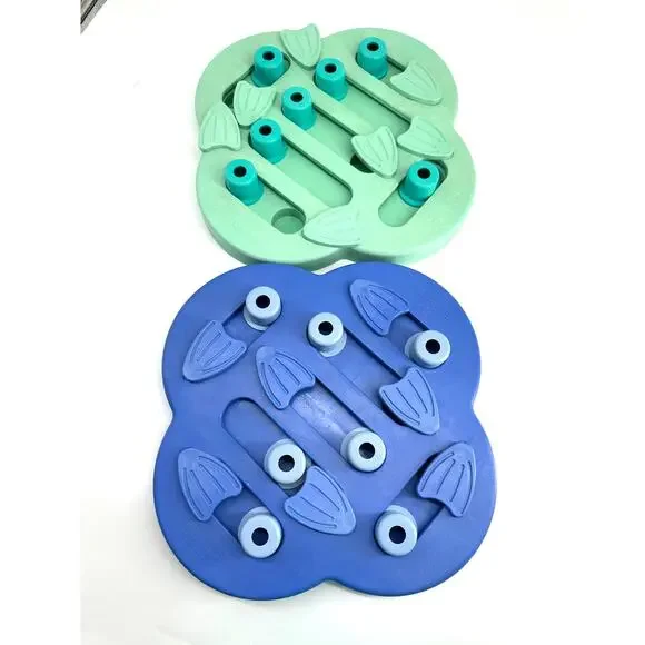Nina Ottosson Dog Smart Puzzle Slow Feeder Set of 2 Outward Hound  enrichment