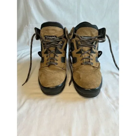 Men's Northwest Territory Work/Hiking/Winter Boots, Tan, Size 8, Leather