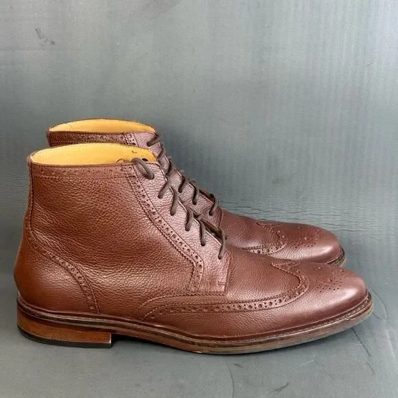 Cole Haan Williams Welt II chukka boot brown leather mens size 11.5