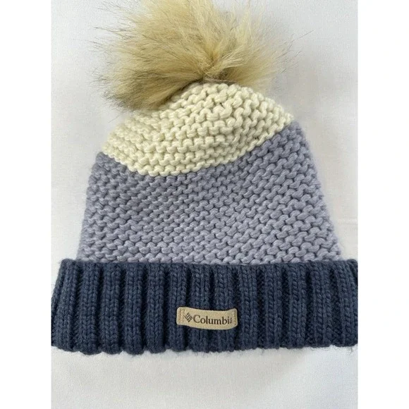Columbia Holly Peak Pom Pom Beanie Women's Hat Skiing‎ Snow