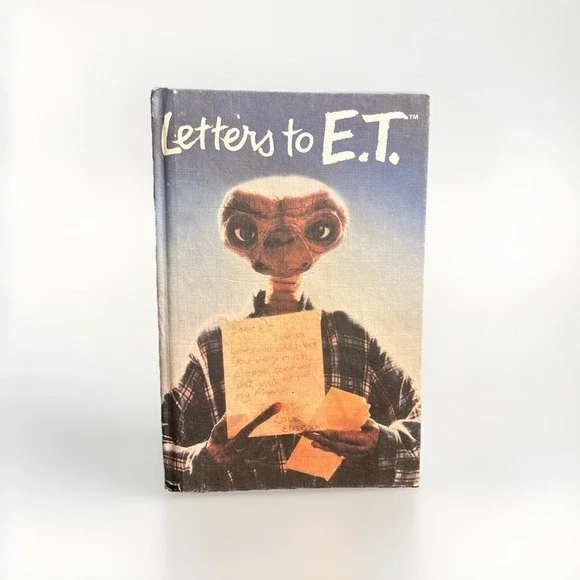 Letters to E.T., 1983, Weekly Reader Books, Vintage Children's Book, Nostalgic