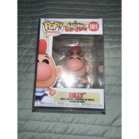 Funko Pop Grim Adventures of Bill & Mandy: Billy Figure w/ Protector
