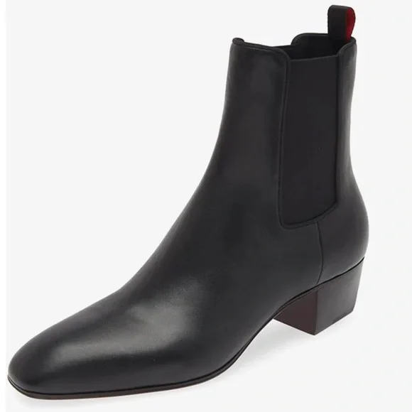 Christian Louboutin Rosalio Leather Chelsea Boots