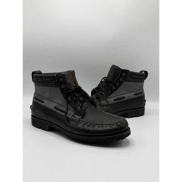 Timberland x Rag & Bone Black Leather Boots Mens Size 11M Pre-Owned No Box