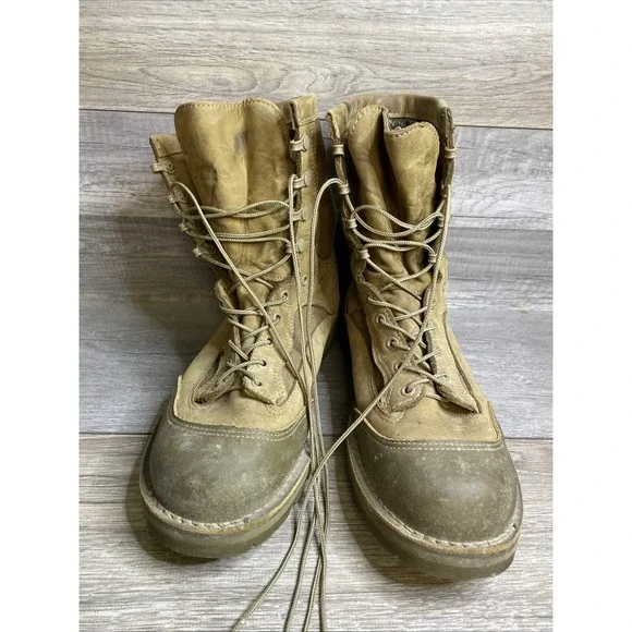 Danner USMC RAT TEMPERATE (TW) Military Boots Tan 15660X Size 10.5 W