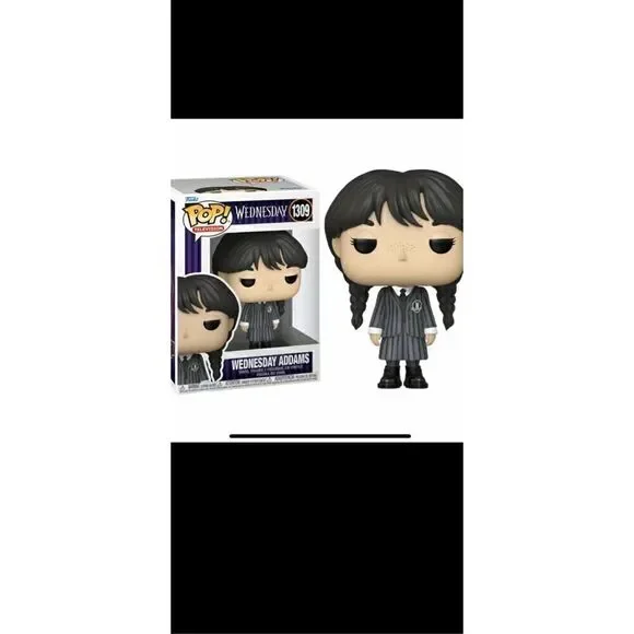 Funko Pop  1309 Wednesday figure from adams family