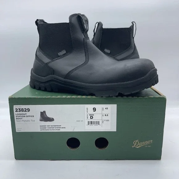 Danner 23829 Lookout Station Office Mens Size 9 Composite Toe 5.5