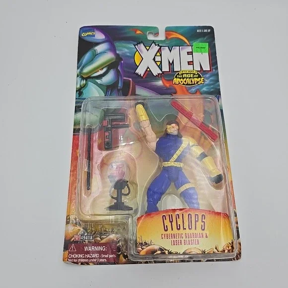 X-Men Age of‎ Apocalypse ToyBiz CYCLOPS Action Figure Sealed Marvel Comics