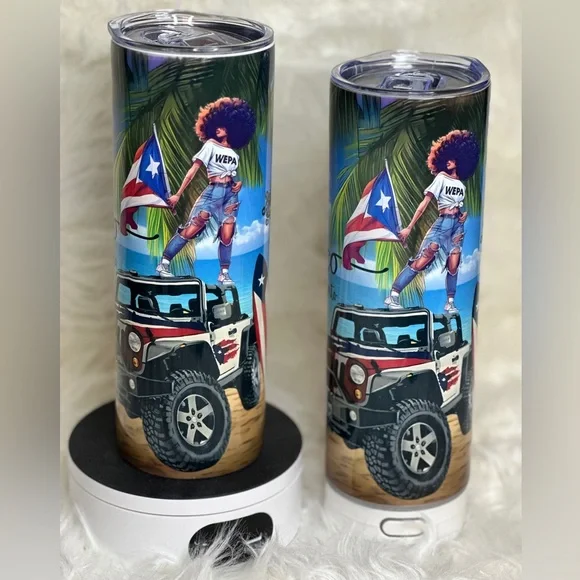 20‎ oz. Puerto Rico Bluetooth Speaker Tumbler