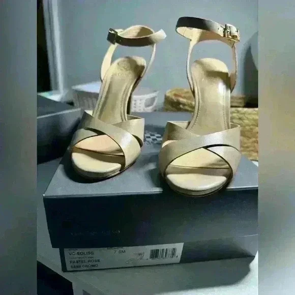 Vince Camuto Leather High Heels