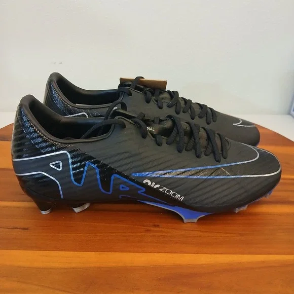 Nike Soccer Cleats Mens 6.5 Black Mercurial Zoom Vapor 15 Academy Futbol Shoes‎