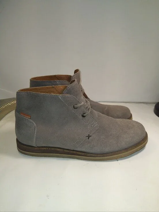 Hari Mari Adobe Desert Suede Chukka Boots Men's sz 9.