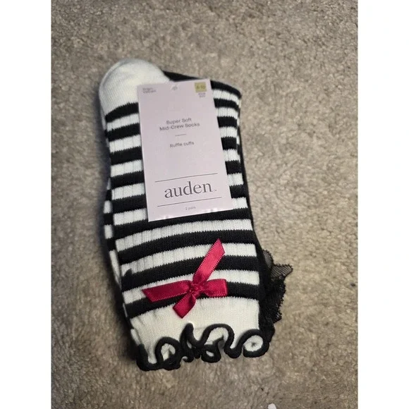 Auden Super Soft Mid-Crew Socks