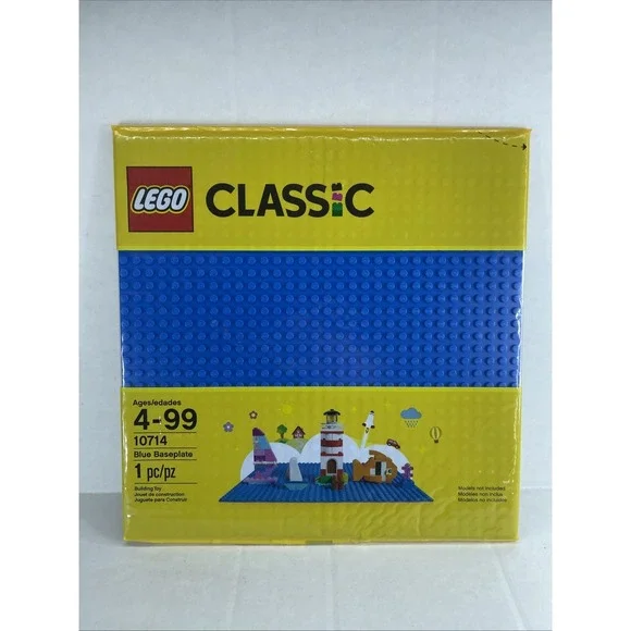 LEGO 10714 LEGO CLASSIC BLUE BASE PLATE BRAND NEW NEVER Opened Retired