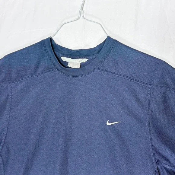 Nike Men's Dark Navy‎ Blue Short Sleeve Athletic T-Shirt Tee Size L