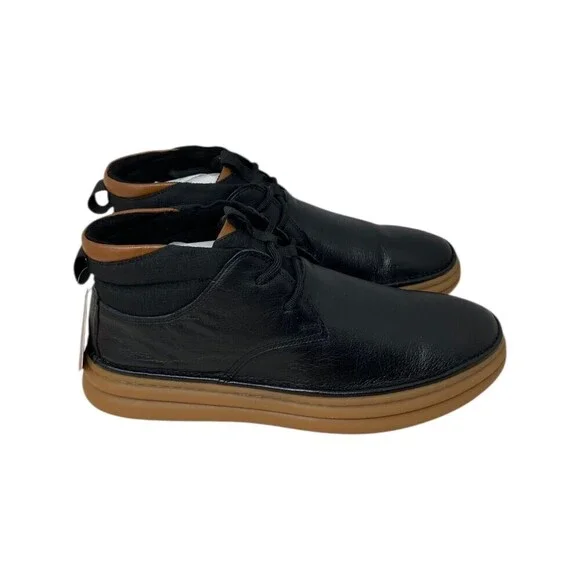 Stacy Adams Chukka Boot Men's Size 7 M Delson Black Leather Lace Up