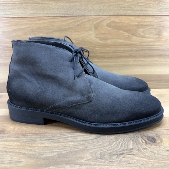 To Boot Danil Desert Chukka Boots Mens 10 Gray Suede Old Money Smart Casual