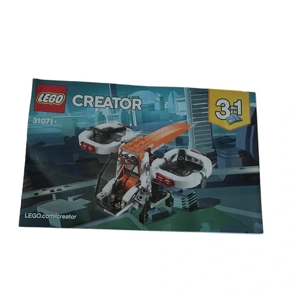 Lego Creator 31071 Drone Instruction MANUALS ONLY Build Play Create Design‎