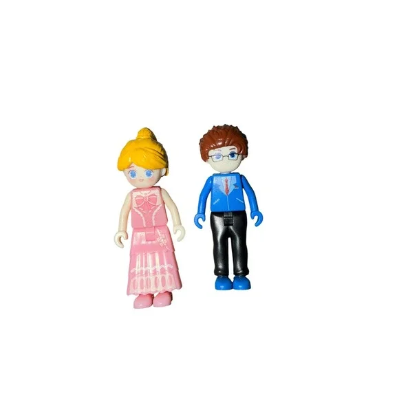Building Block Mini Figures Boy and Girl Formal Wedding Prom Figures 3