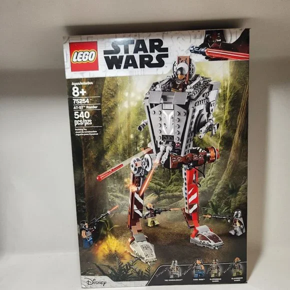 BRAND NEW LEGO Star Wars AT-ST Raider 75254 Minifigures Mandalorian 540 Pieces