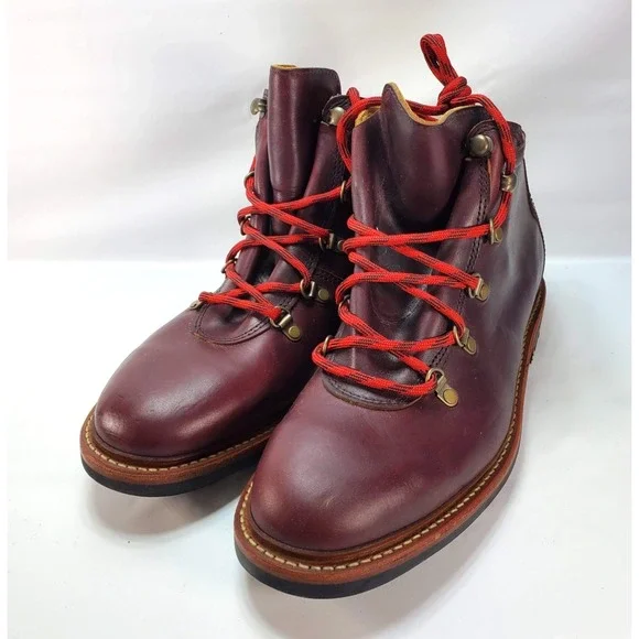 Oak‎ Street Bootmakers Summit Boot Red Chromexcel Size 10.5 FACTORY SECONDS