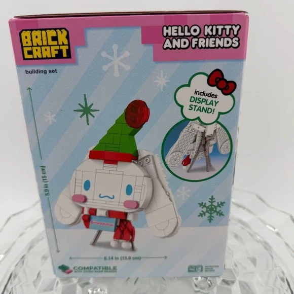 BrickCraft‎ Hello Kitty and Friends Cinnamoroll Building Set With Display Stand