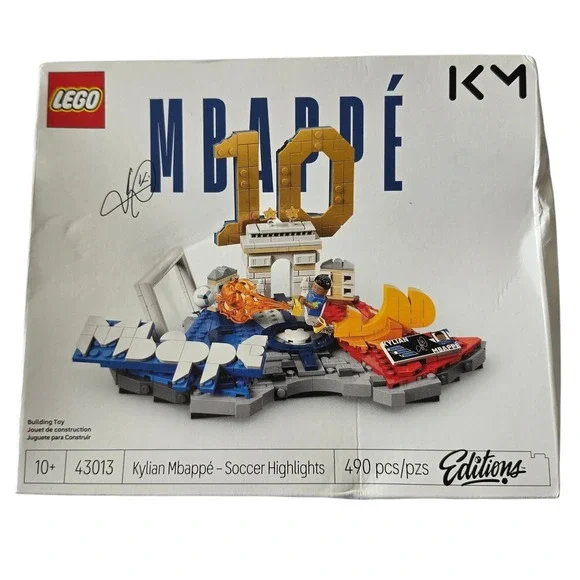 LEGO 43013 Kylian Mbappe Soccer Highlights Editions Set 490 Pcs Building Toy NEW