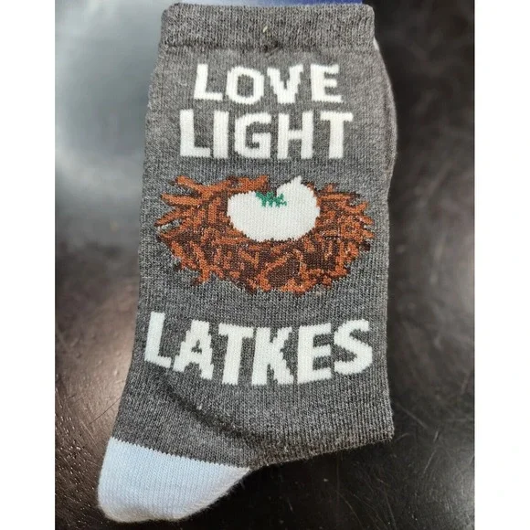 *NWT* Ladies Happy Hanukkah Sox Socks Size 4-10 