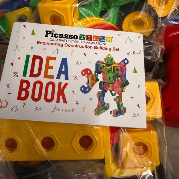 PicassoTiles STEM Engineering Construction Building Set Lot Drill‎ Bolts