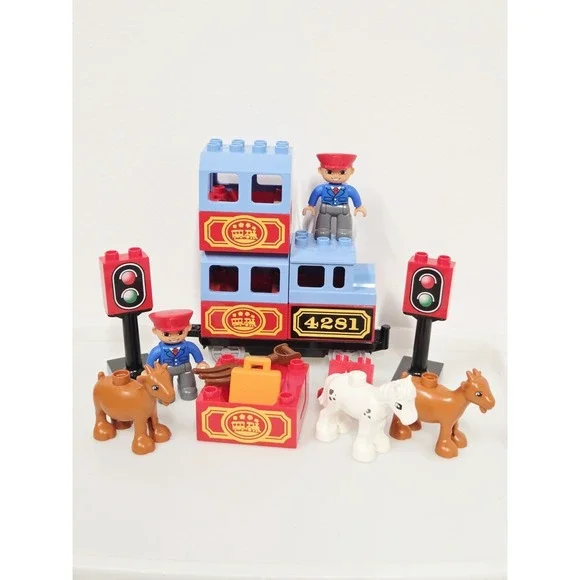 LEGO Duplo My First Train Set 10507 Set Parts Incomplete