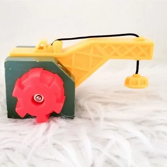 Train crain magnetic wooden