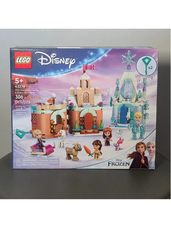 LEGO Disney Frozen Mini Arendelle Castle & Elsa’s Ice Palace 43278