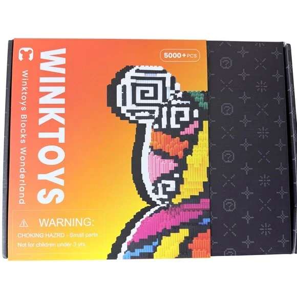 Winktoys Blocks Wonderland YS6884 Micro Building Block Set‎ 5000+ Pcs Pixel Art