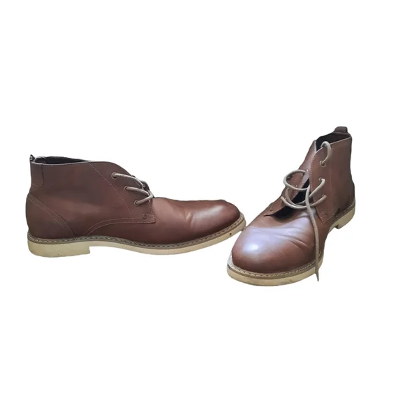 Chukka Style 12 Mens Boots Dress Casual Lace Ups Brown