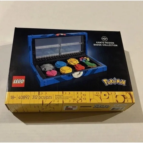 LEGO Pokemon 40892 Kanto Region Badge Collection Gym Exclusive IN HAND
