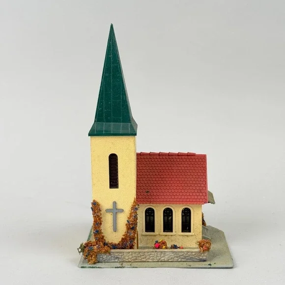 Hoffman HO scale Church Model‎ Train Building Austria