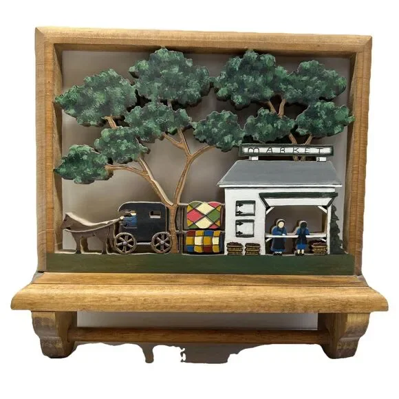 Vintage Wall‎ Decor 3D Art Work Towel Hanger