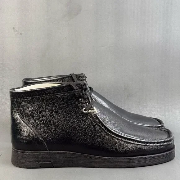 HAMARA JOE Men's Genuine Leather High Top Moc Toe Desert Chukka shoe size 12