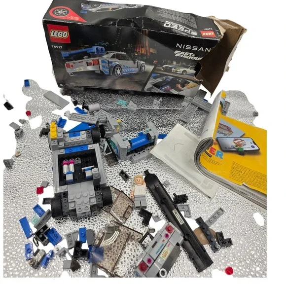 LEGO Speed Champions 76917 2 Fast 2 Furious Nissan Skyline GT-R R34 Brian O1